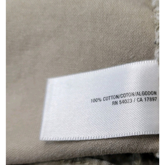 Old Navy Cargo Utility Field Jacket Womens S Tan Drawstring Waist Pockets Cotton - Picture 9 of 12